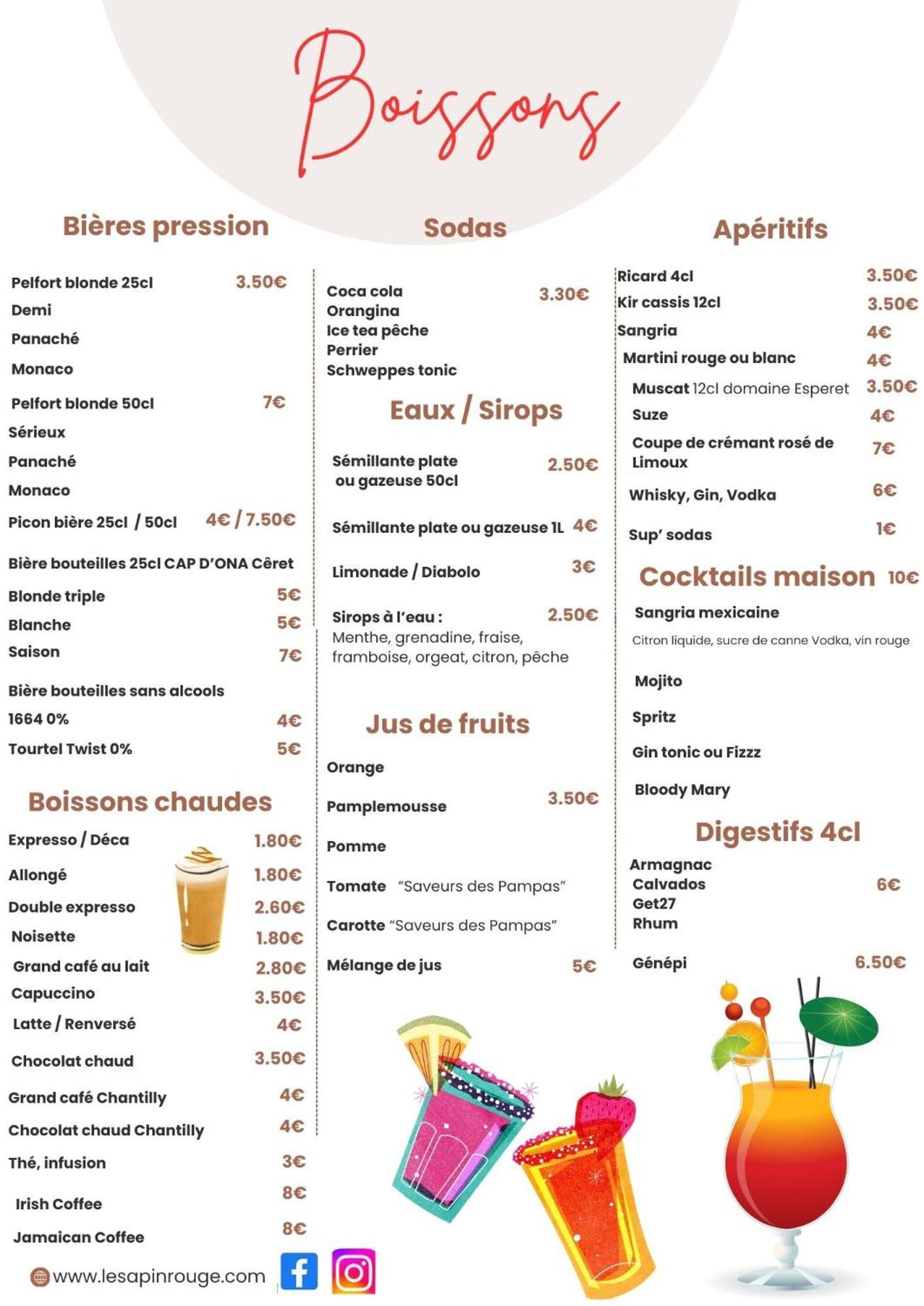 Le Sapin Rouge - Restaurant - Bar - Chambres D'Hotes Artigues  Zewnętrze zdjęcie