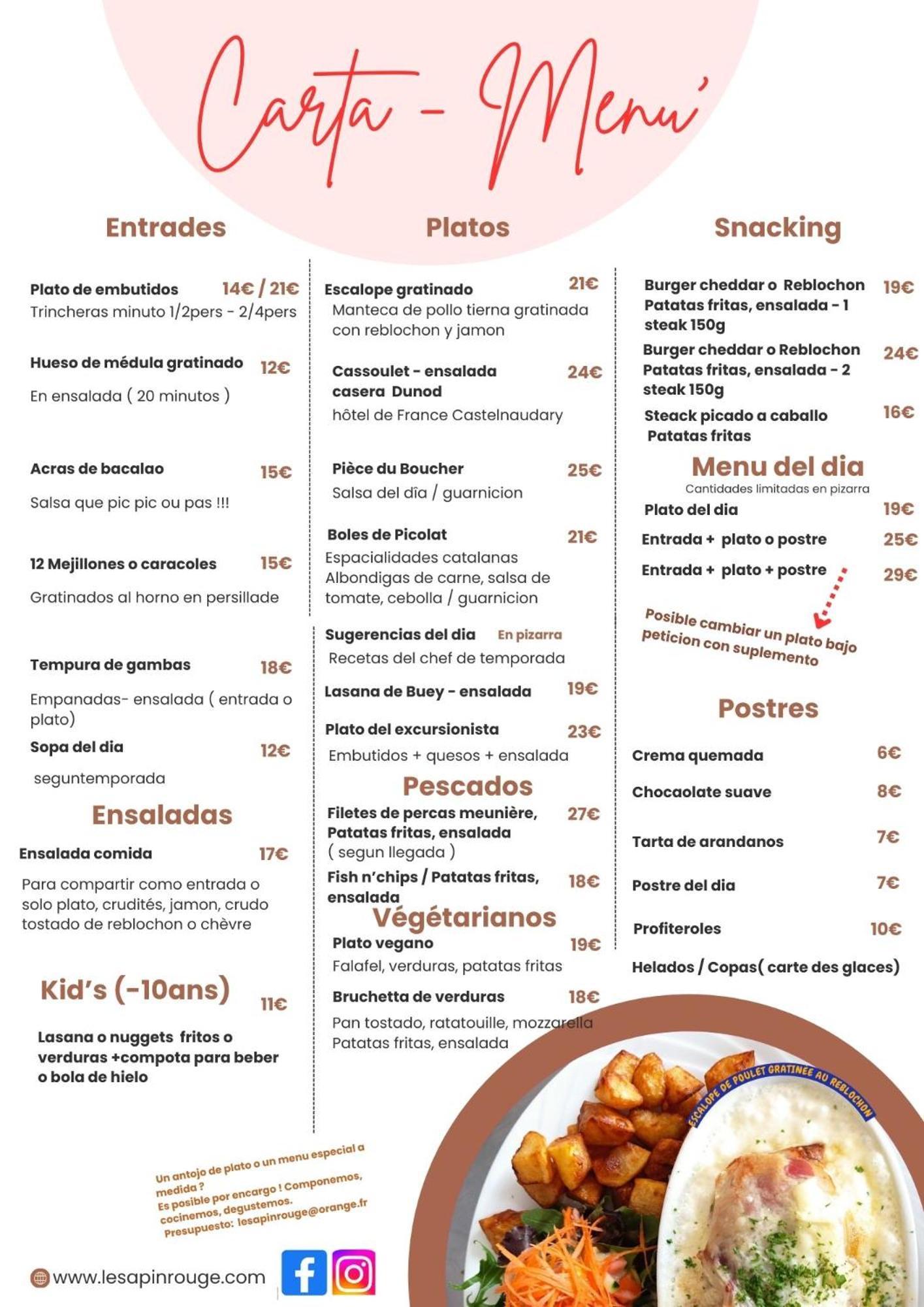 Le Sapin Rouge - Restaurant - Bar - Chambres D'Hotes Artigues  Zewnętrze zdjęcie