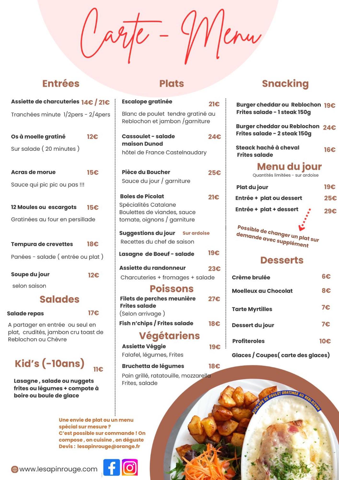 Le Sapin Rouge - Restaurant - Bar - Chambres D'Hotes Artigues  Zewnętrze zdjęcie
